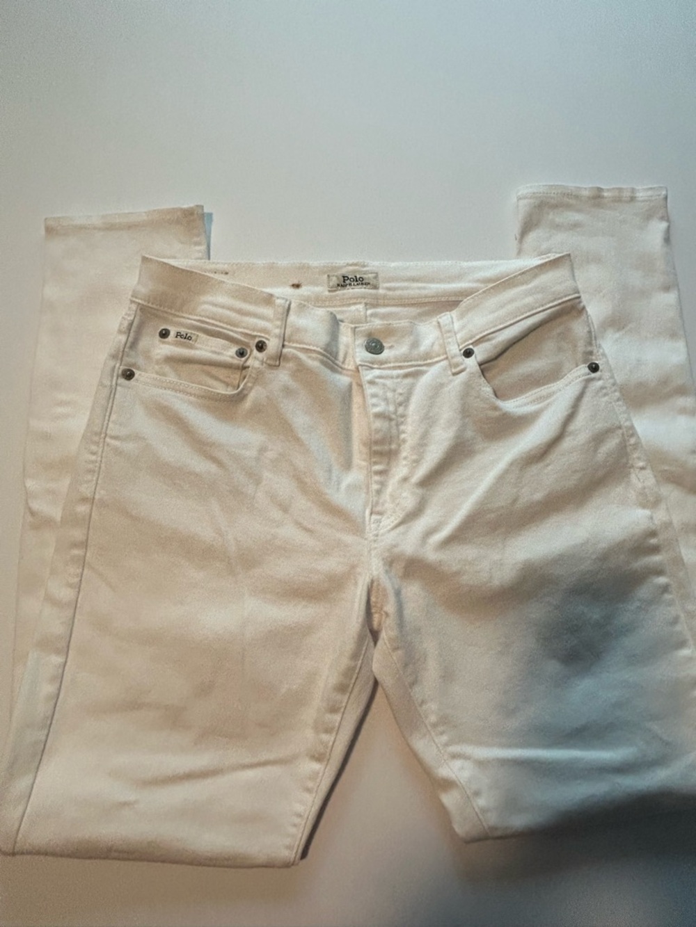 Ralph Lauren Women's Skinny White Jeans